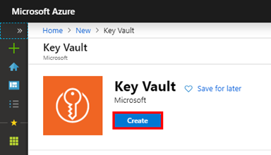 Creating Azure Key Vault And Generating The Master Key
